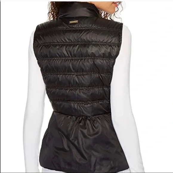 LILLY PULITZER DownPuffer Vest in Black Size M - Picture 2 of 13